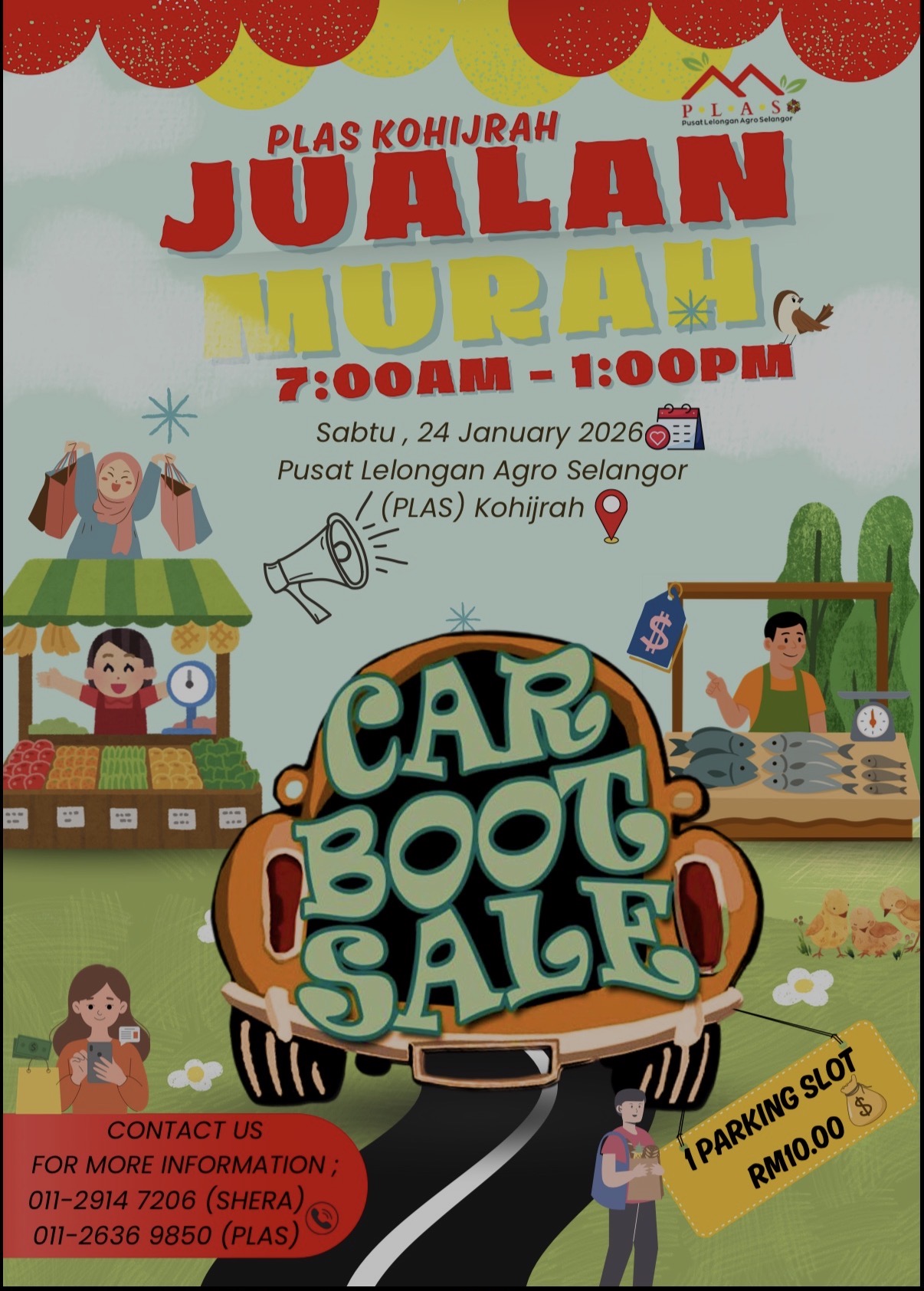 CARBOOT KOHIJRAH SELANGOR