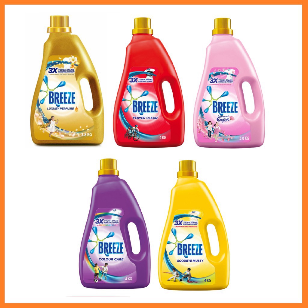 BREEZE LIQ 3.6KG COLOUR CARE